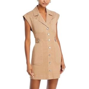 NWOT Veronica Beard Jax Cotton Sleeveless Shirtdress 10